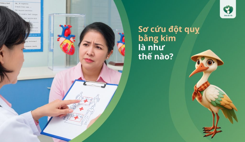 Sơ cứu đột quỵ bằng kim là như thế nào