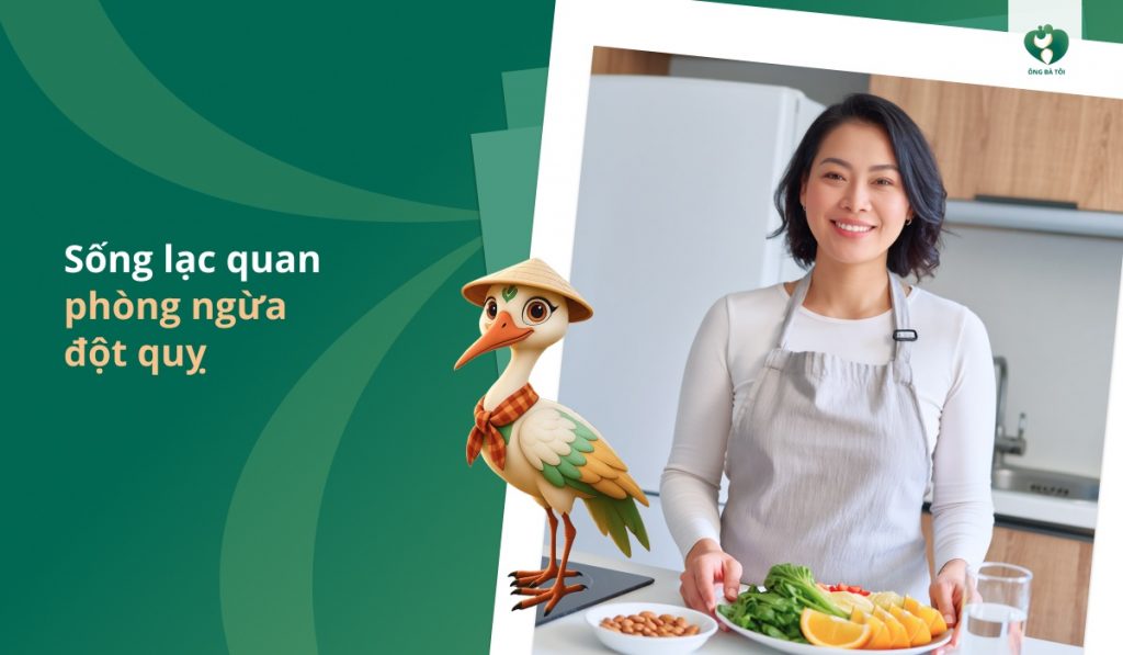 Sống lạc quan phòng ngừa đột quỵ