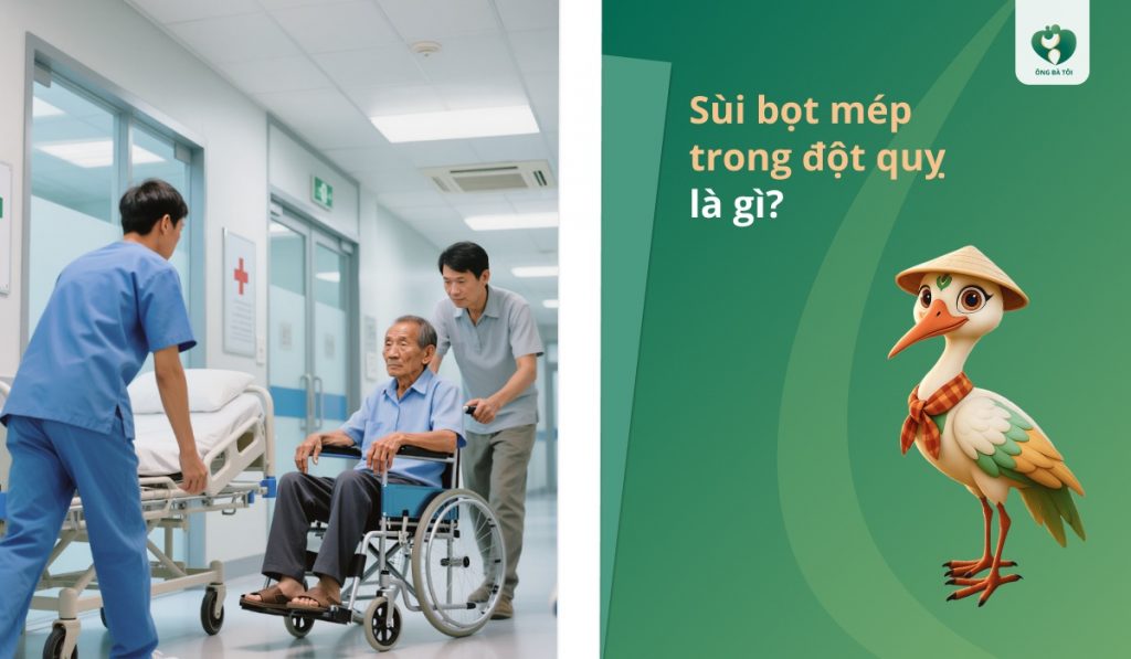 Sùi bọt mép trong đột quỵ là gì