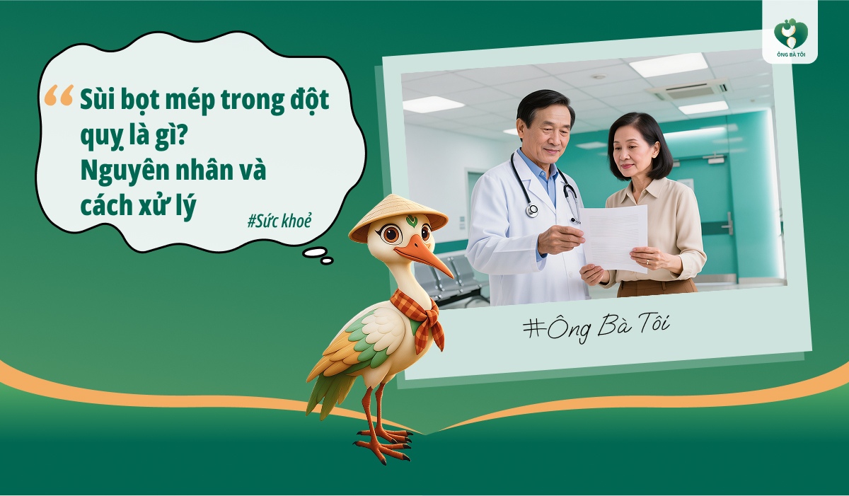 Sùi bọt mép trong đột quỵ