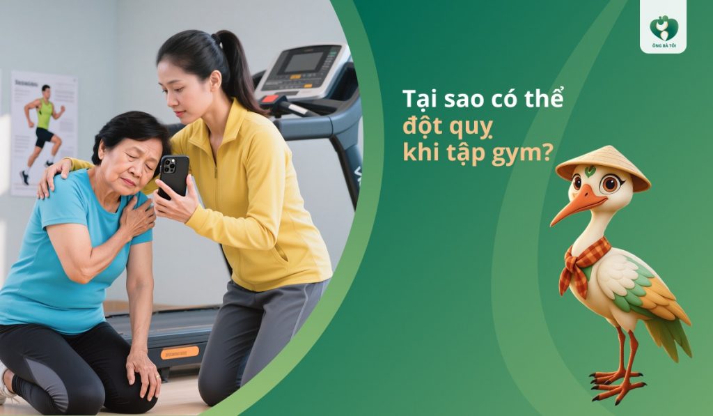 Tại sao có thể đột quỵ khi tập gym