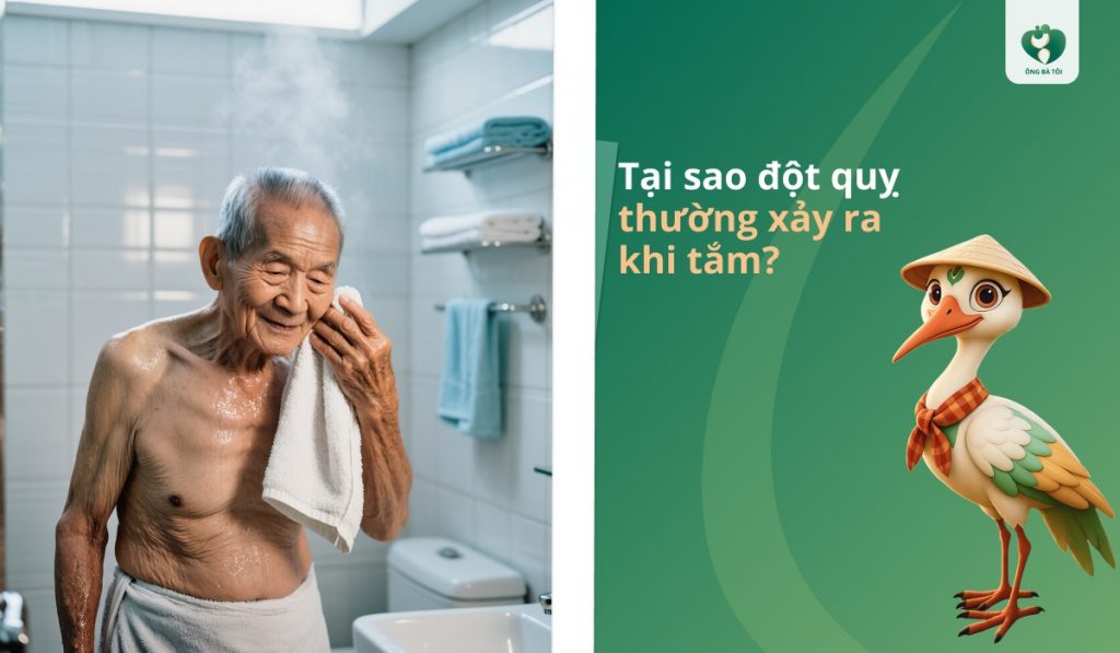 Tại sao đột quỵ thường xảy ra khi tắm_