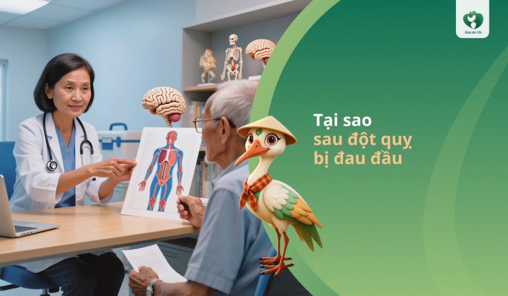 Tại sao sau đột quỵ bị đau đầu