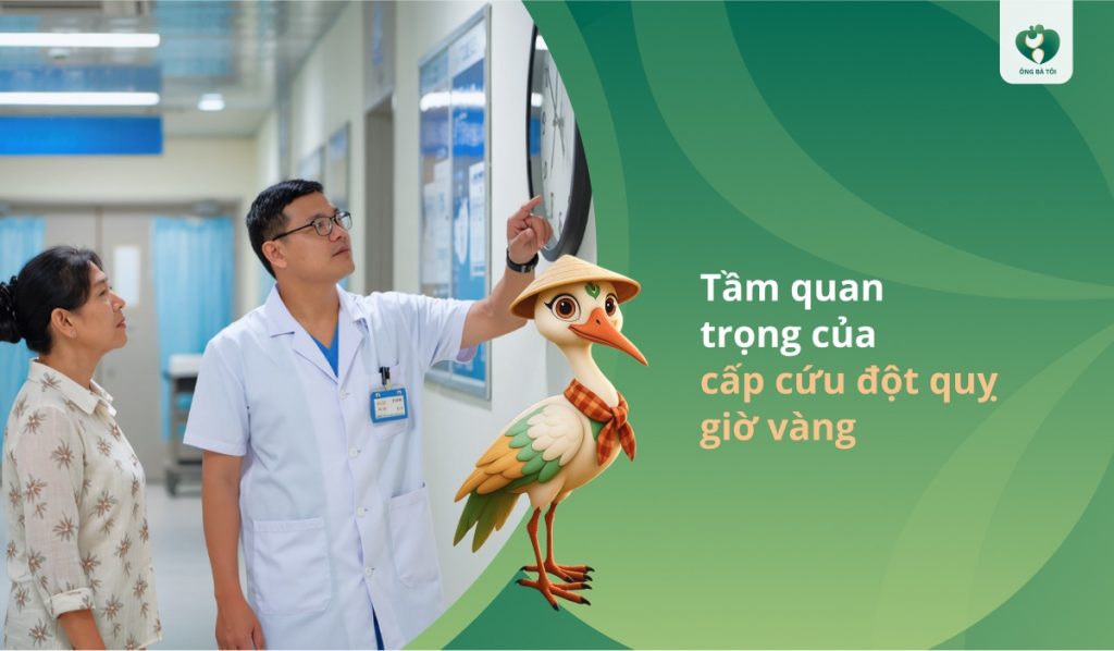 Tầm quan trọng của cấp cứu đột quỵ giờ vàng