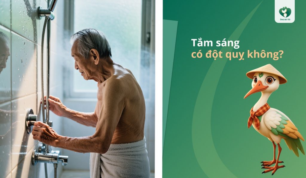 Tắm sáng có đột quỵ không_