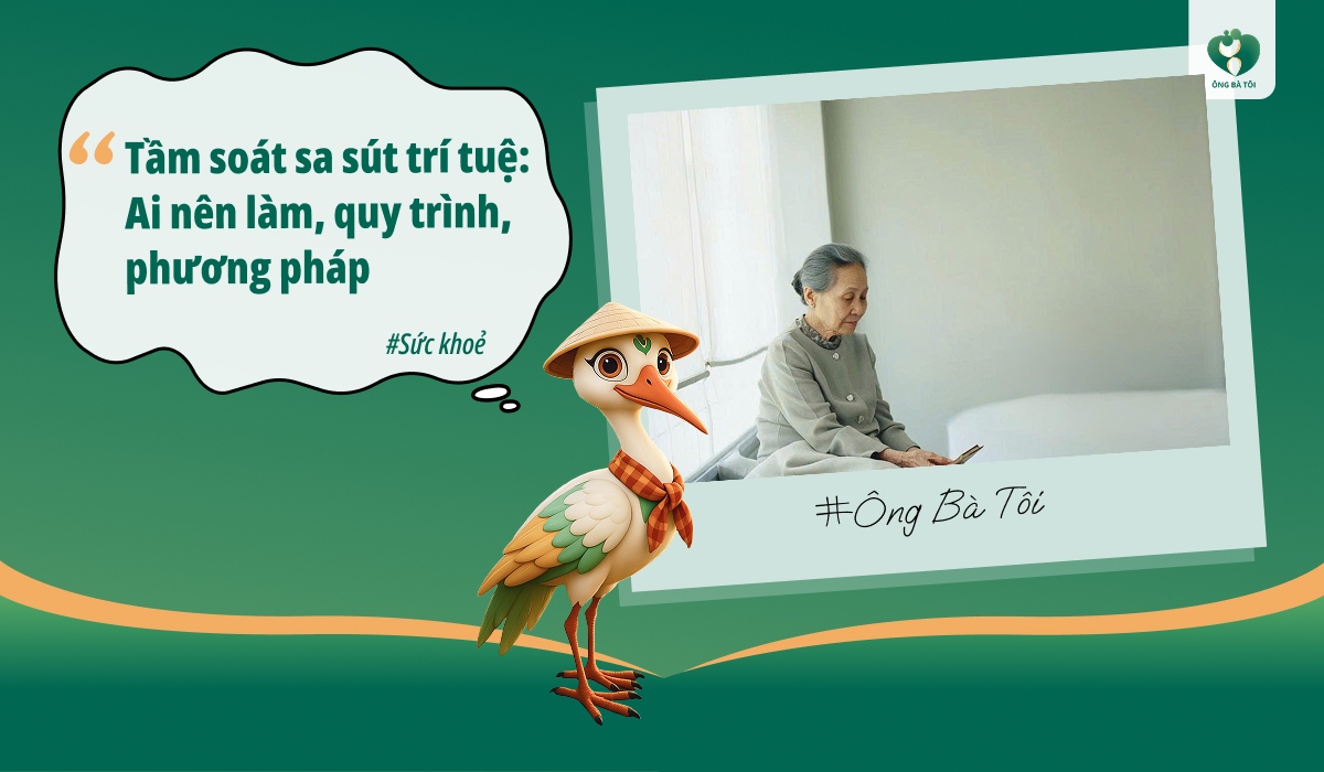 Tầm soát sa sút trí tuệ