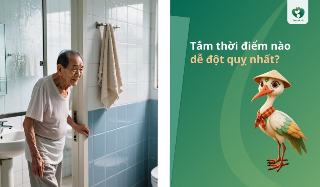 Tắm thời điểm nào dễ đột quỵ nhất