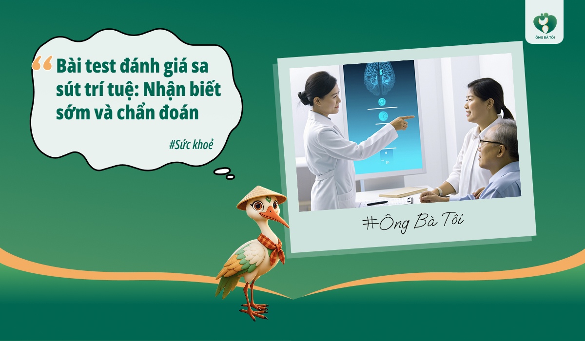 Test đánh giá sa sút trí tuệ