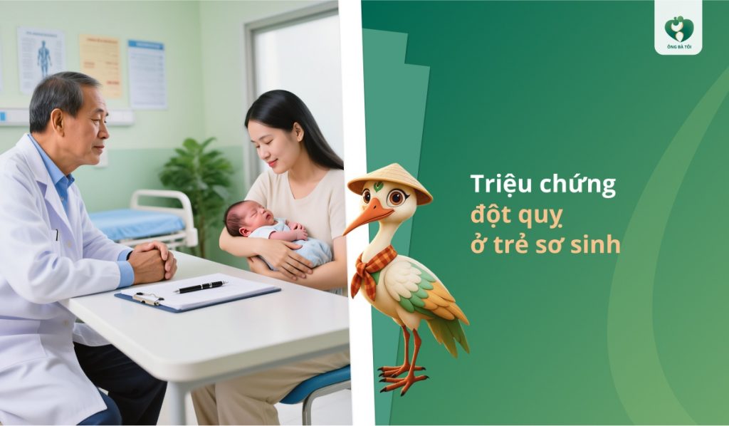 Triệu chứng đột quỵ ở trẻ sơ sinh