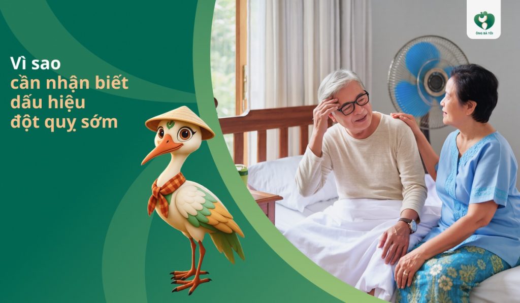 Vì sao cần nhận biết dấu hiệu đột quỵ sớm