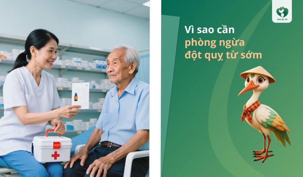 Vì sao cần phòng ngừa đột quỵ từ sớm